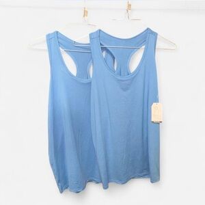 Bundle of Two Maternity Active Racerback Tank Tops